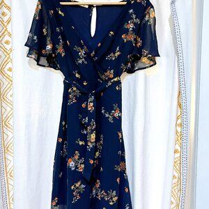 Floral A-line Dress